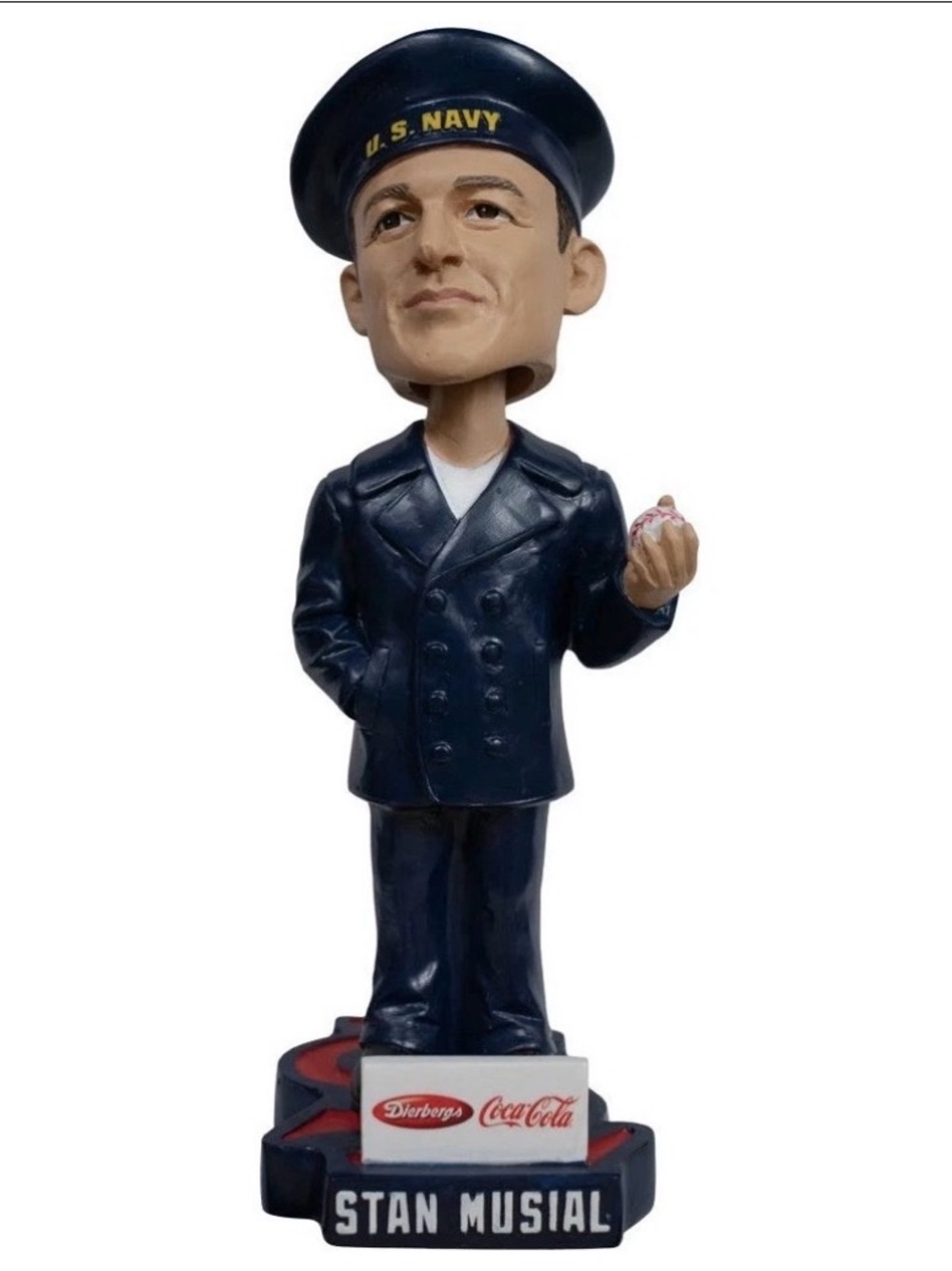 Stan Musial Military Bobblehead St. Louis Cardinals 5-16-26 SGA New!